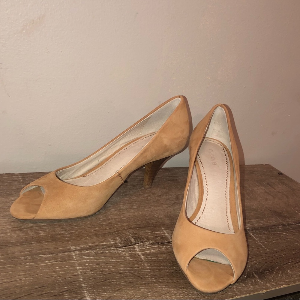 Ocular suede heels by Nicole